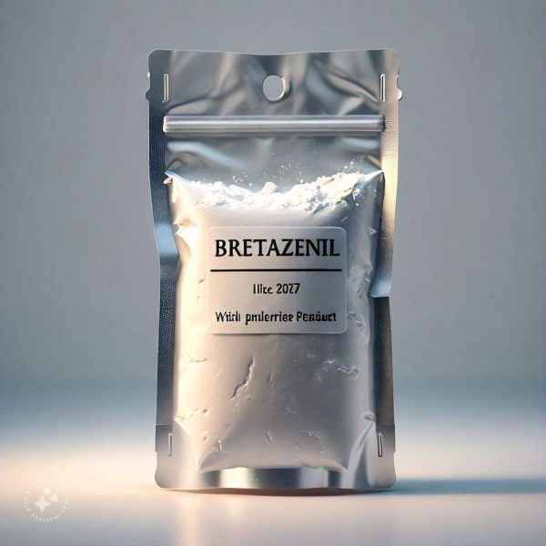 High-quality Bretazenil product shown in sealed, lab-tested packaging, emphasizing purity and reliability for safe use. Ideal for research or therapeutic applications, ensuring consistent standards for those seeking Bretazenil with guaranteed authenticity.